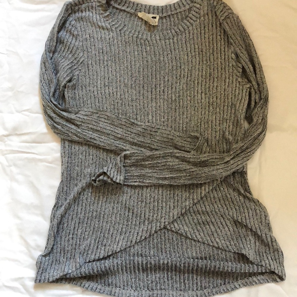 Grey Long Sleeve Tee